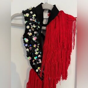 Glamour dance costume